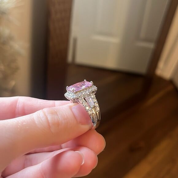 Collections Fine Jewelry Sterling Silver Ring Size 7 - Picture 2 of 7